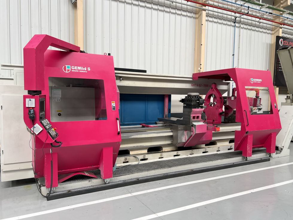 Torno CNC GEMINIS GHT 6 G2 1500 X 4000