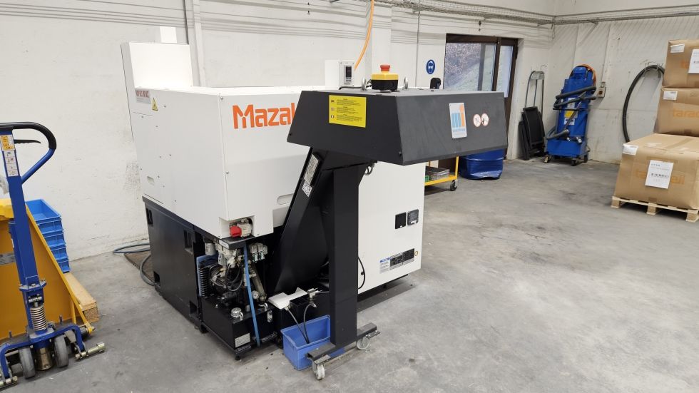 CNC lathe MAZAK - QT PRIMOS 100 SG MACH-ID 7589 Make: MAZAK Type: QT PRIMOS 100 SG Control: MAZATROL