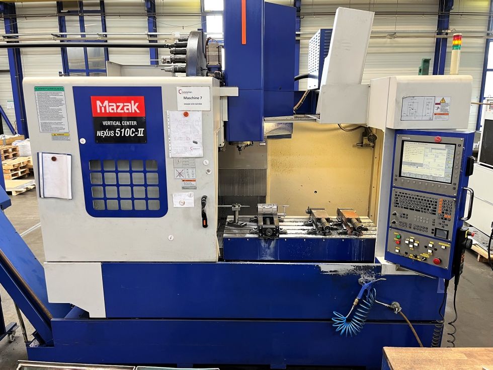 3-axis CNC machine (VMC) MAZAK - VCN-510C-II MACH-ID 7594 Make: MAZAK Type: VCN-510C-II Control: Hei