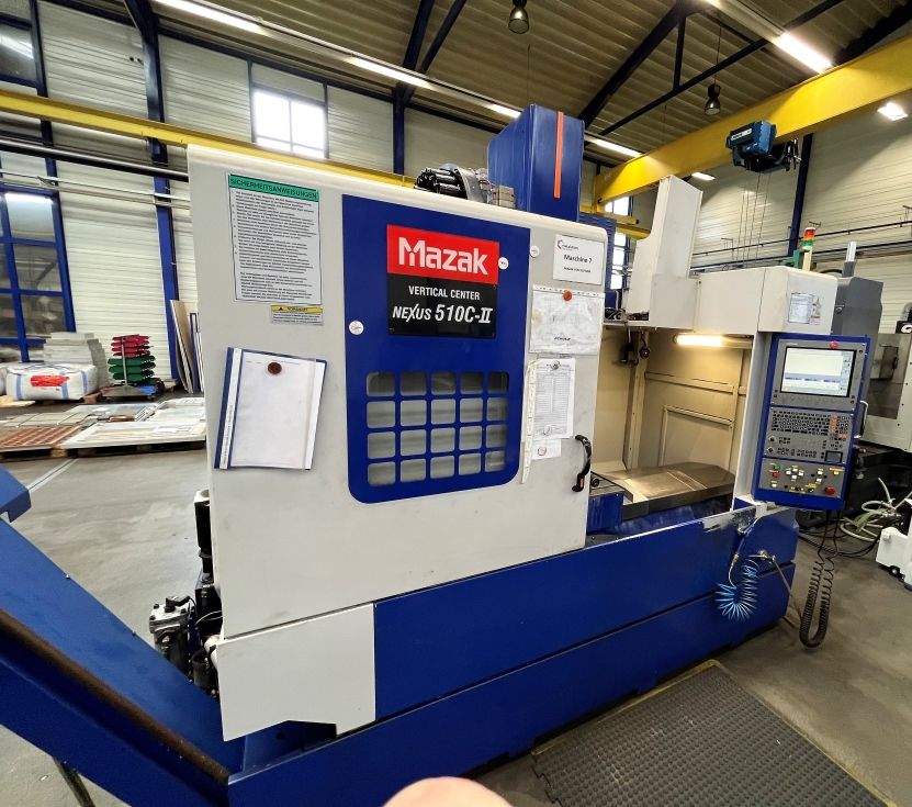 3-axis CNC machine (VMC) MAZAK - VCN-510C-II MACH-ID 7594 Make: MAZAK Type: VCN-510C-II Control: Hei