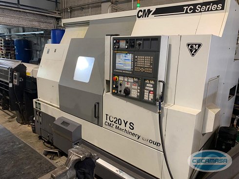 Torno cnc CMZ TC 20 YS