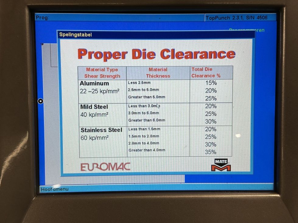 Punching machine EUROMAC - ZX Flex