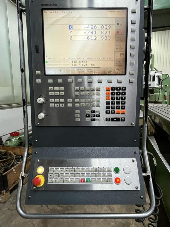 Bed type milling machine FPT - LEM6 MACH-ID 7616 Make: FPT Type: LEM6 Control: HeidenHain TNC620