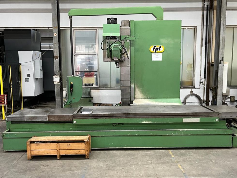 Bed type milling machine FPT - LEM6 MACH-ID 7616 Make: FPT Type: LEM6 Control: HeidenHain TNC620