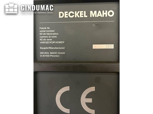 Centro de mecanizado vertical Deckel Maho DMU 80T