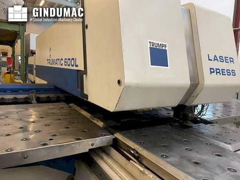 Combinación de punzonado láser Trumpf Trumatic 600L