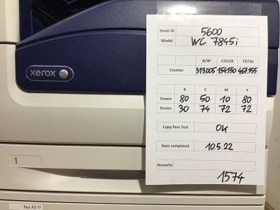 Impresora de oficina XEROX WC7845i