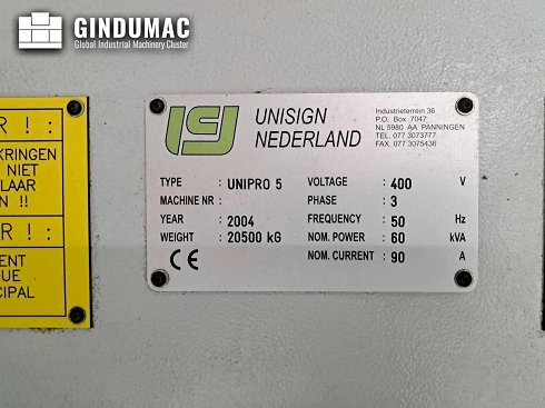 Centro de taladrado y mecanizado vertical Unisign Unipro 5P