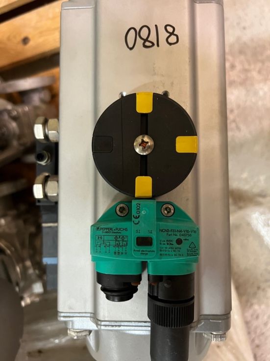 Electroválvula atex acero inoxidable 316 4 vias dn50 de segunda mano