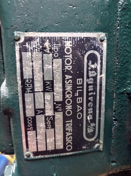 Motor el�ctrico trif�sico