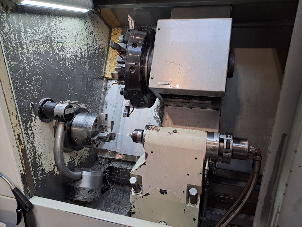 CNC lathe Monforts - RNC 300 Single Turn MACH-ID 7662 Make: Monforts Type: RNC 300 Single Turn Contr