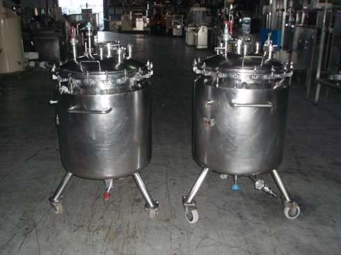 Autoclaves verticales de 200 litros para presión
