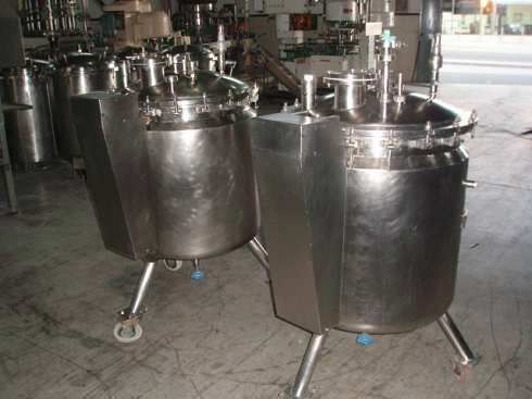 Autoclaves verticales de 200 litros para presión