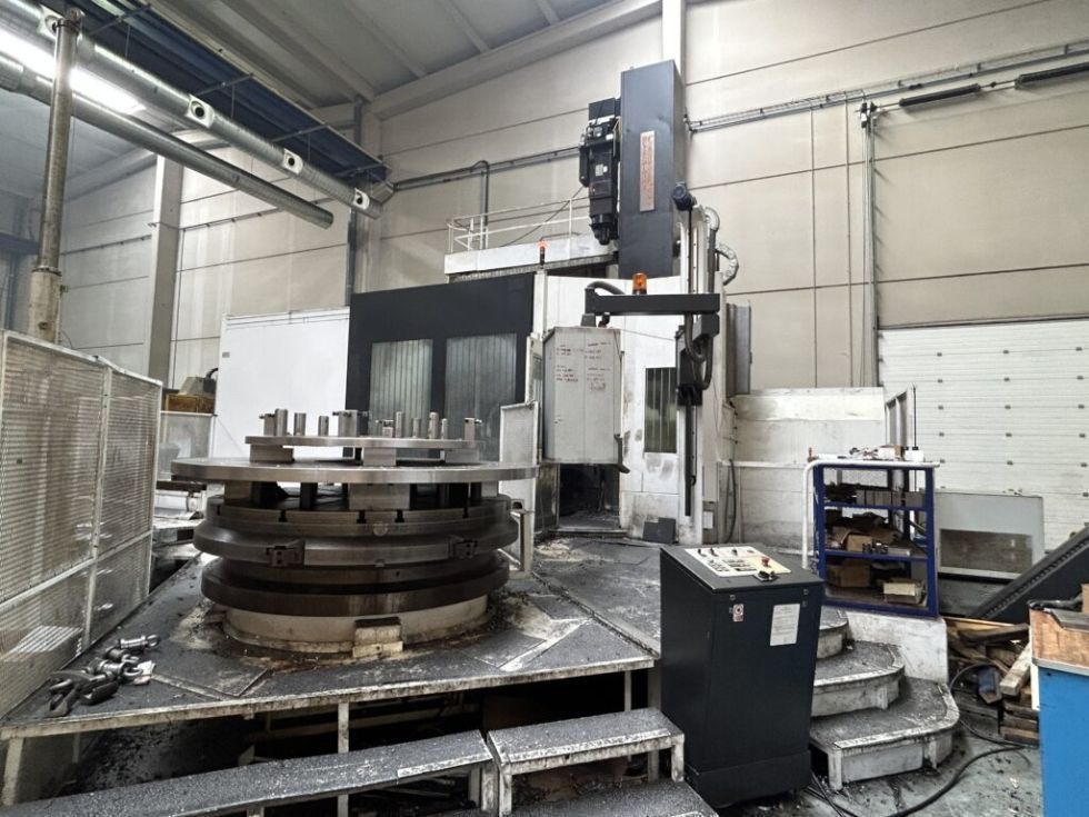 Torno vertical cnc