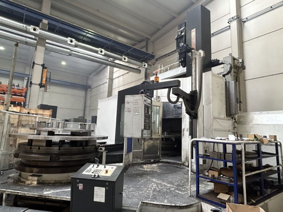 Torno vertical cnc