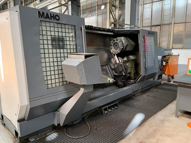 CNC Lathe with c-axis MAHO GRAZIANO - GR500C