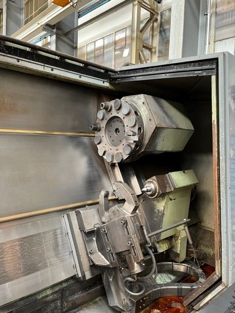 CNC Lathe with c-axis MAHO GRAZIANO - GR500C