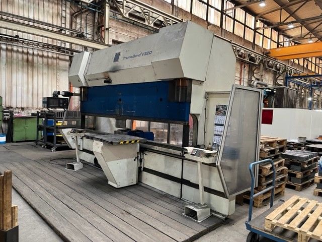 Pressbrake TRUMPF - V-320 Trumabend MACH-ID 7681 Make: TRUMPF Type: V-320 Trumabend Control: Delem Y