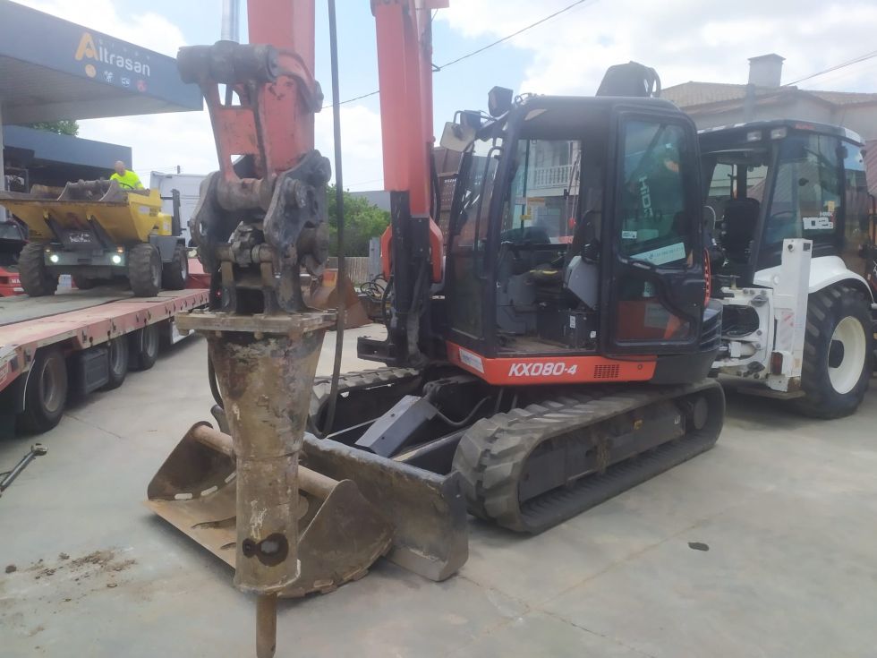 Miniexcavadora 8 t