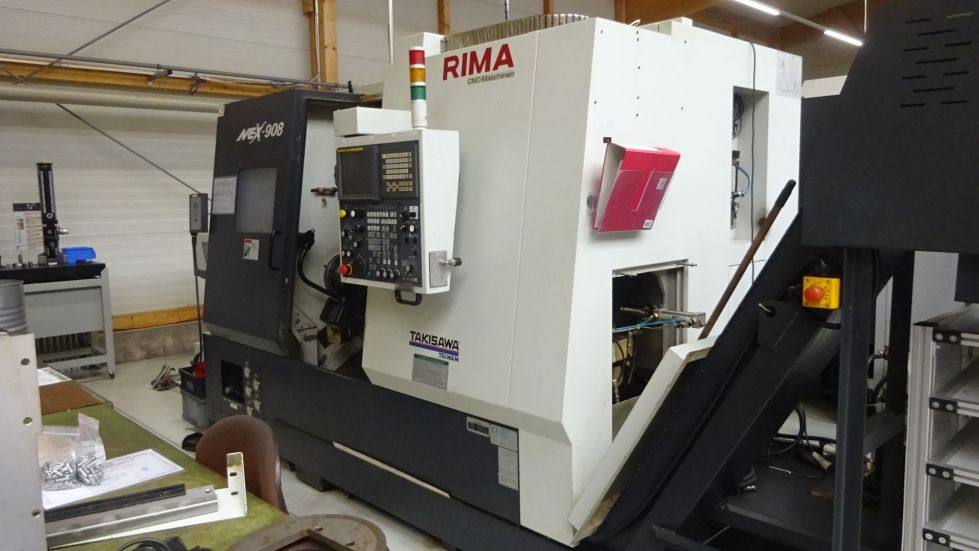 CNC Lathe with y-axis TAKISAWA - NEX 908