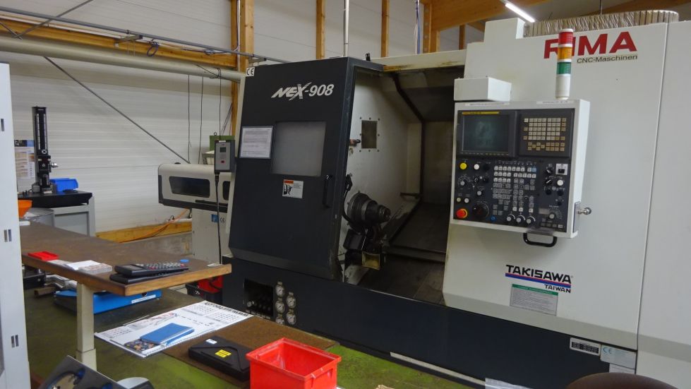 CNC Lathe with y-axis TAKISAWA - NEX 908