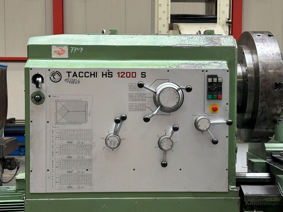 Sliding bed lathe Tacchi - HS 1200 S