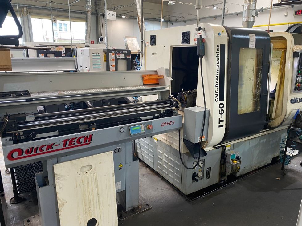 CNC Lathe with y-axis QuickTech - iT-60 MACH-ID 7715