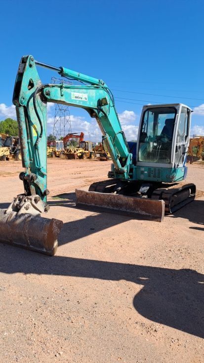 Miniexcavadora de cadenas