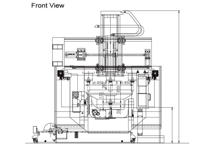 5-axis CNC machine (VMC) TOPPER - GT 630-5AX