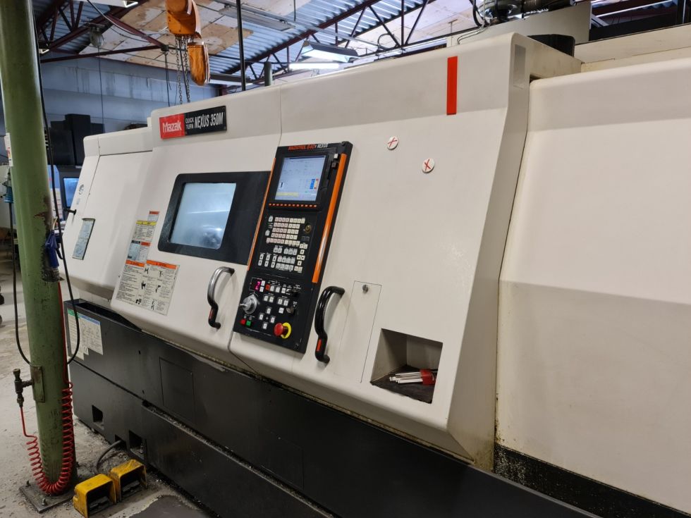 CNC Lathe with c-axis MAZAK - Quick Turn Nexus 350 M