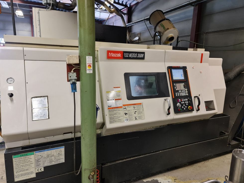 CNC Lathe with c-axis MAZAK - Quick Turn Nexus 350 M