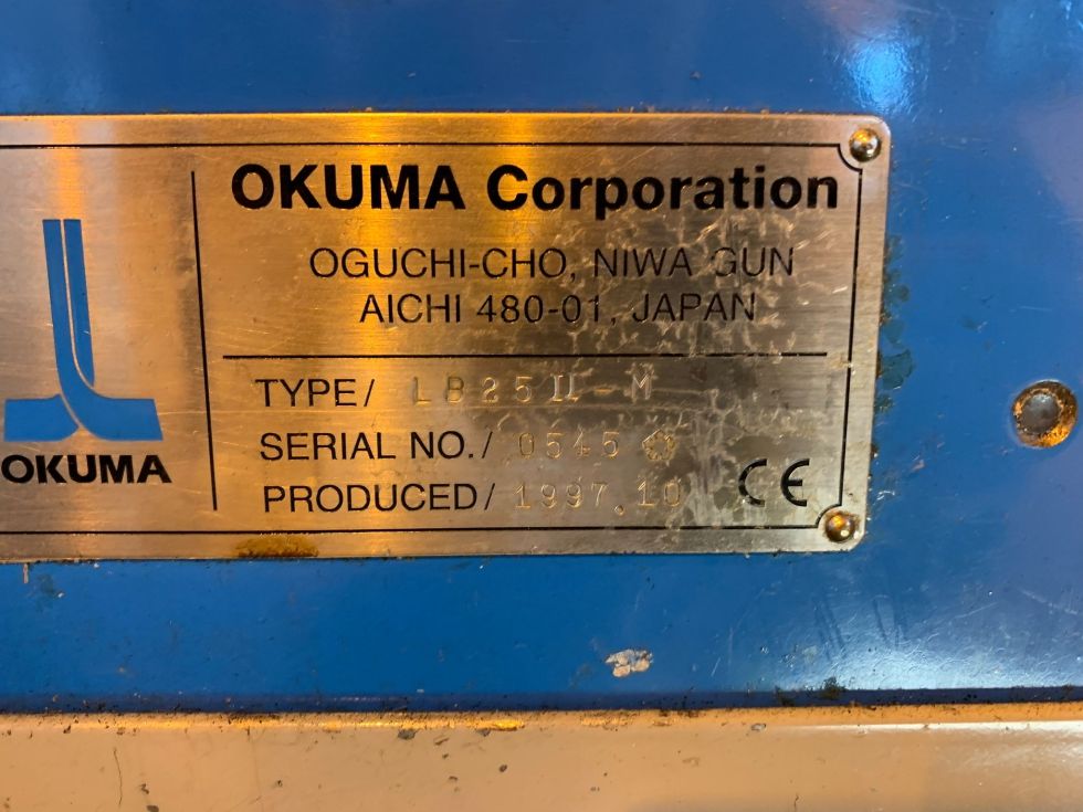 CNC Lathe with c-axis Okuma - LB 25 II - M