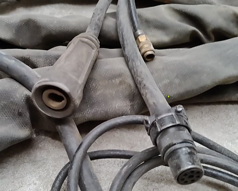 Cable alargador de corriente, control y gas, de unos 10m LINCOLN L088