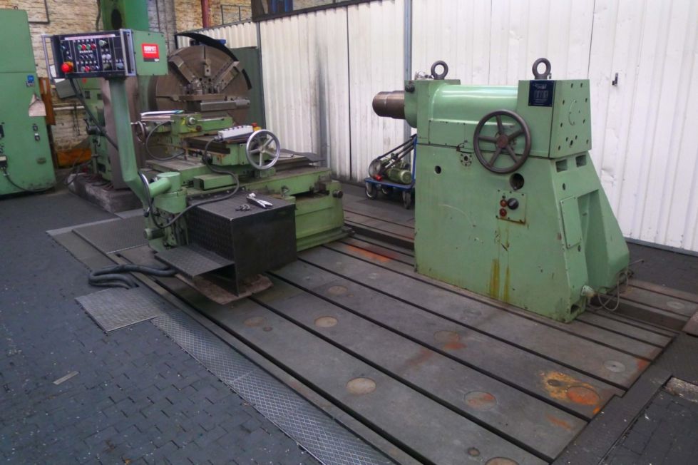 Centre lathe ZERBST - DP 1/S2 Zerbst modulair lathe 2500 x 3000 mm MACH-ID 2179 Make: ZERBST Type: D