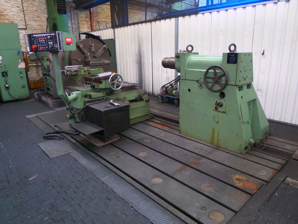 Centre lathe ZERBST - DP 1/S2 Zerbst modulair lathe 2500 x 3000 mm MACH-ID 2179 Make: ZERBST Type: D