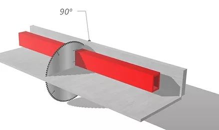 Tronzadora monocabezal automática para corte recto (90º) de perfiles de aluminio y PVC