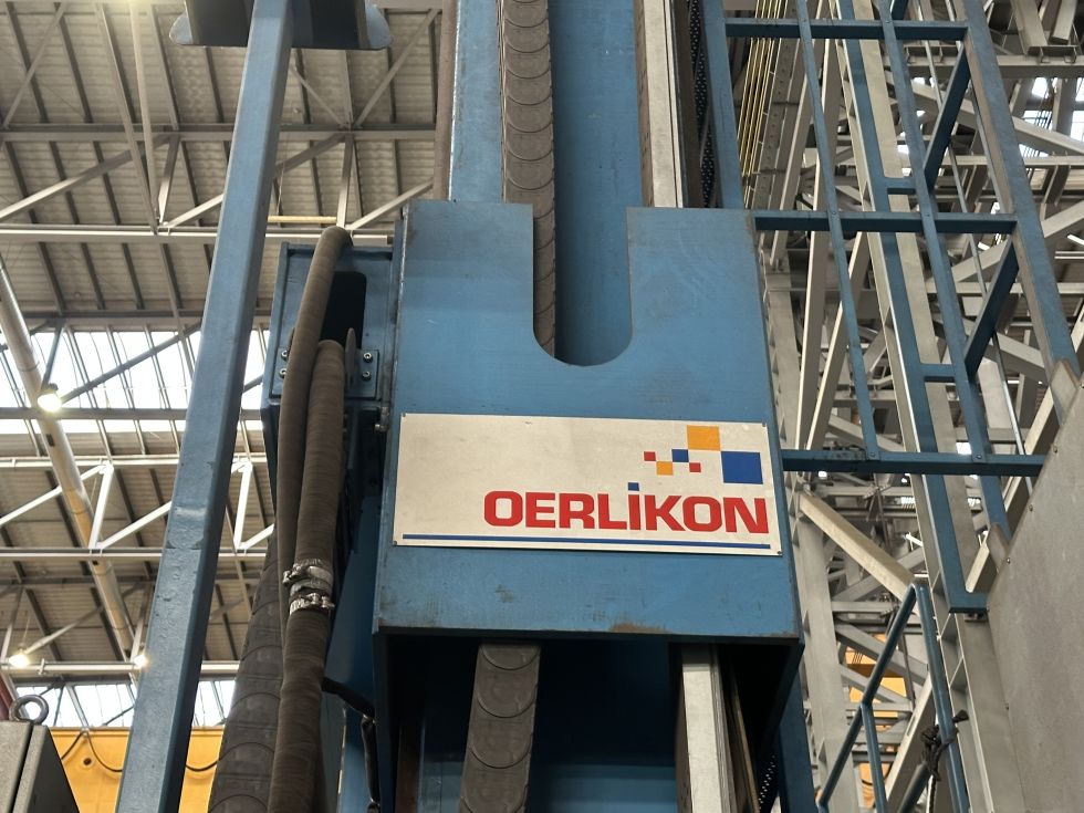 Column welding machine OERLIKON AIR LIQUIDE - UP Halbportal 8,5 x 5,6 MACH-ID 8478 Make: OERLIKON AI