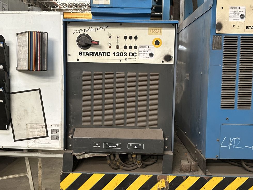 Column welding machine OERLIKON AIR LIQUIDE - UP Halbportal 8,5 x 5,6 MACH-ID 8478 Make: OERLIKON AI