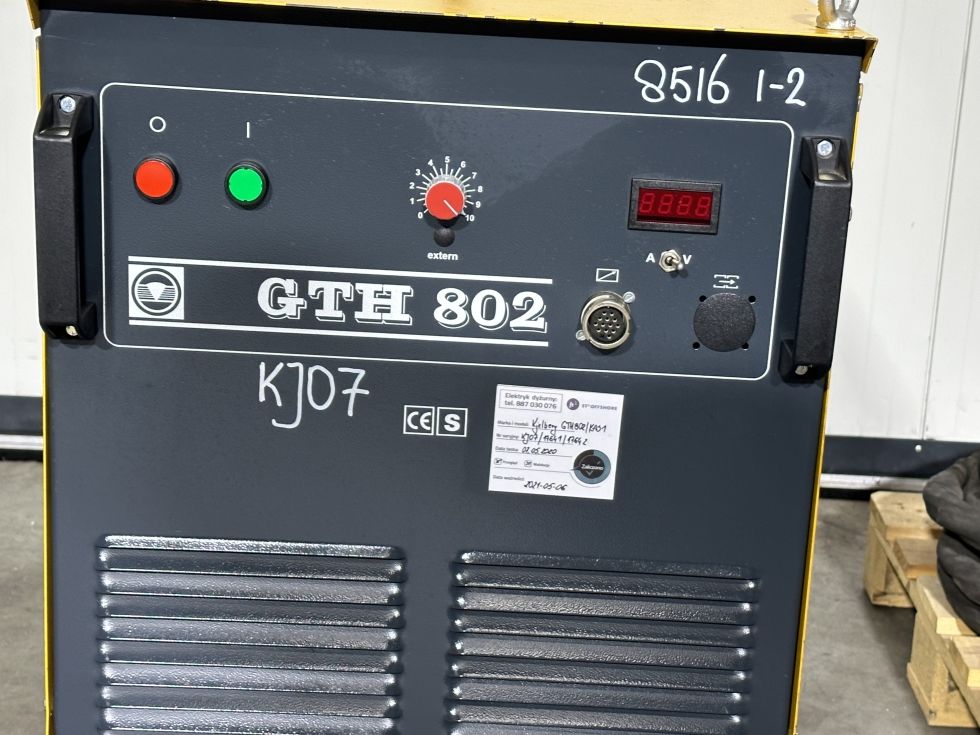 Welding machine Kjellberg - GTH 802 / KA / KAS MACH-ID 8516 Make: Kjellberg Type: GTH 802 / KA / KAS