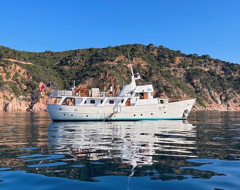 Moteur Yacht Classique de 22,50 m de eslora