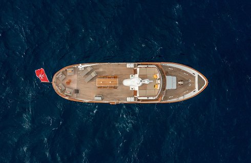 Moteur Yacht Classique de 22,50 m de eslora
