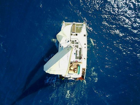 Catamaran à voile de 22,20 m de eslora