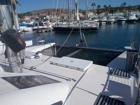 Catamaran à voile de 14,58 m de eslora