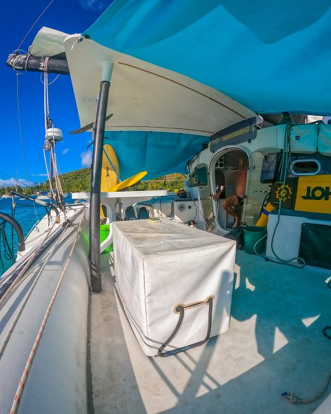 Catamaran à voile de 15,24 m de eslora