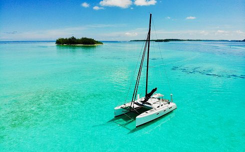 Catamaran à voile de 15,24 m de eslora