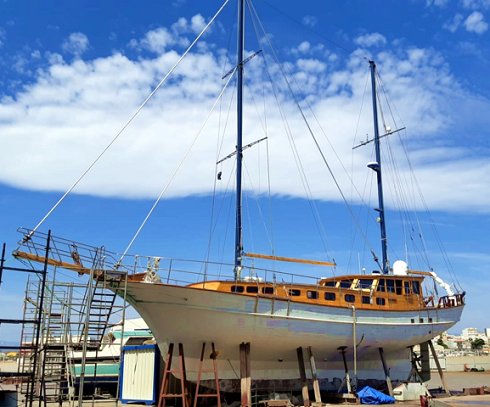 Velero de viaje de 19,15 m de eslora