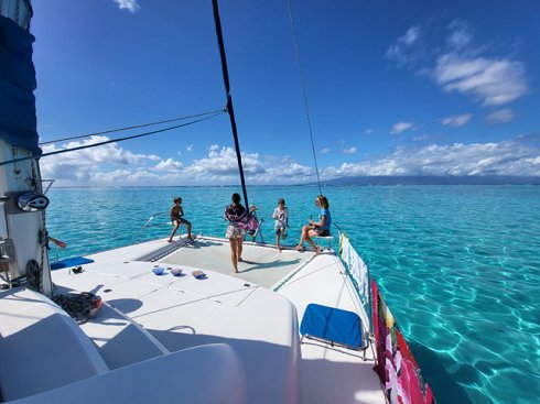 Catamaran à voile de 11,97 m de eslora