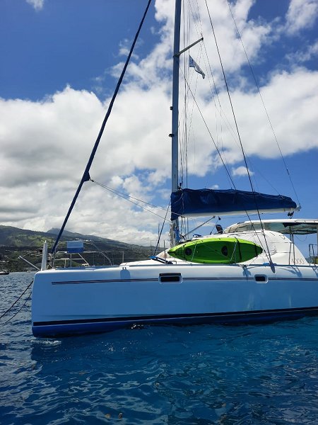 Catamaran à voile de 11,97 m de eslora