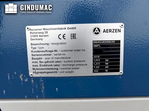 &#x27a4; AERZEN GM7L Usado - 2018 - Venta | gindumac.com