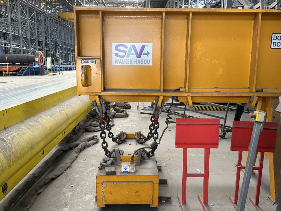 Overhead travelling crane Walker Hagou - BS7/40T MACH-ID 7815 Make: Walker Hagou Type: BS7/40T Year: